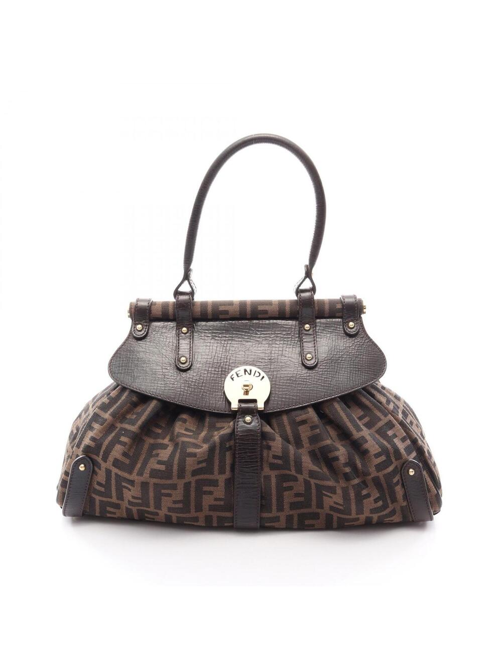 Fendi Zucca Borsa Magic Handbag Purse #342294F58B